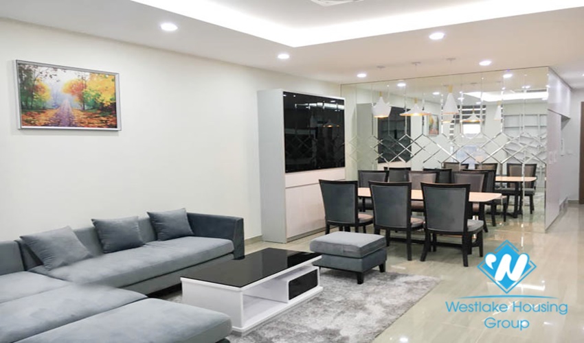 Three bedrooms apartment for rent in L5 building, Ciputra